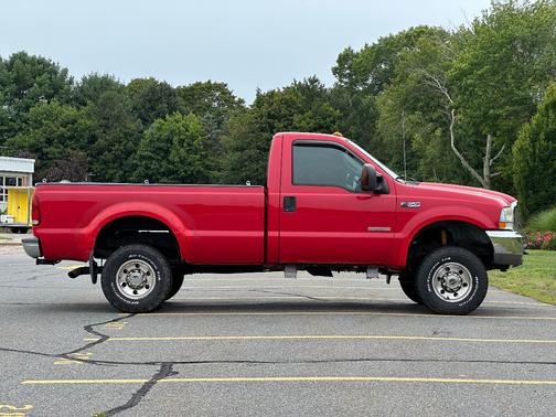 Red 2004 Ford F-350 XL Super Duty
