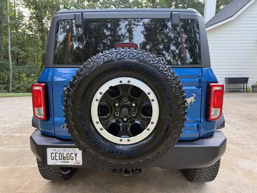 Blue 2021 Ford Bronco Base