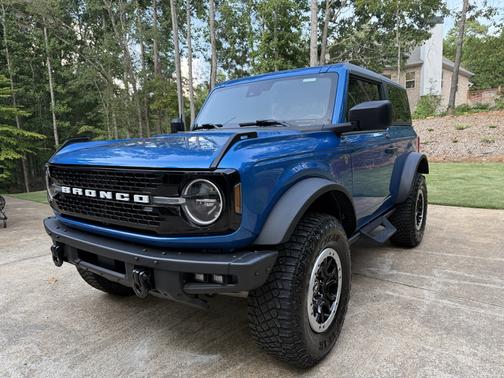 Blue 2021 Ford Bronco Base