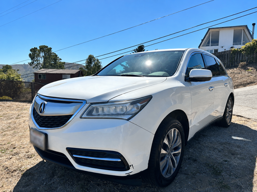 White 2016 Acura MDX 3.5L w/Technology Package