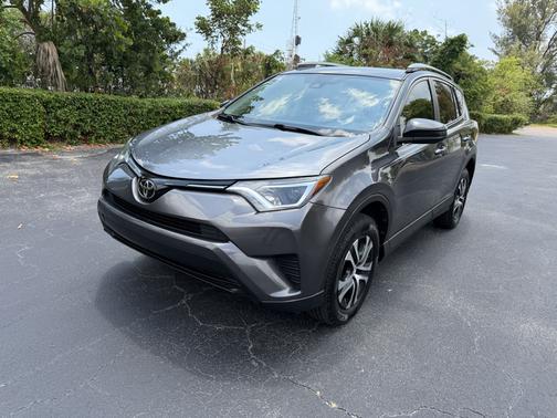 Gray 2017 Toyota RAV4 LE