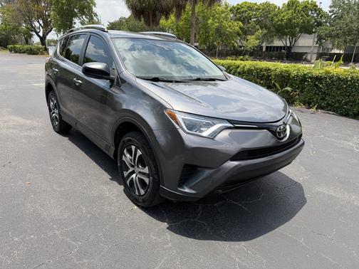 Gray 2017 Toyota RAV4 LE