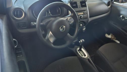 White 2014 Nissan Versa 1.6 SV