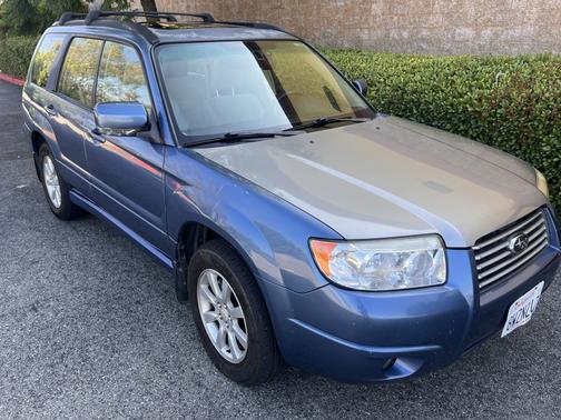 Blue 2007 Subaru Forester 2.5 X