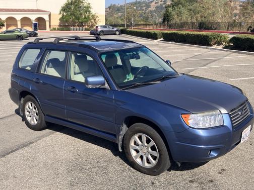 Blue 2007 Subaru Forester 2.5 X
