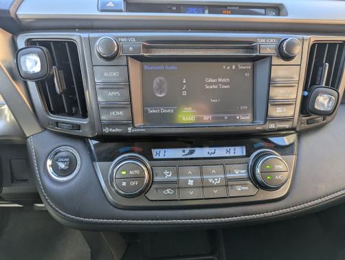 Silver 2014 Toyota RAV4 Limited