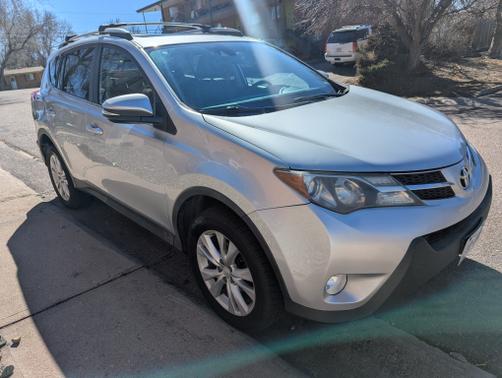 Silver 2014 Toyota RAV4 Limited