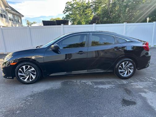 Black 2016 Honda Civic EX