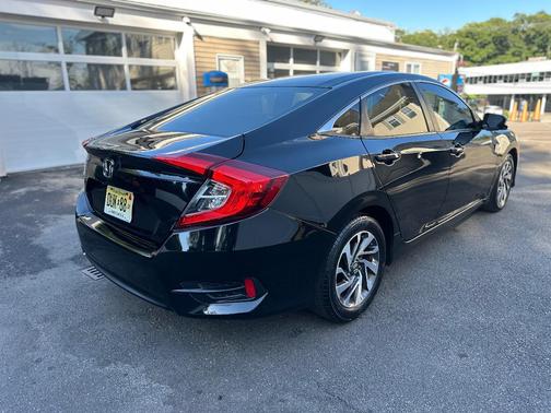 Black 2016 Honda Civic EX