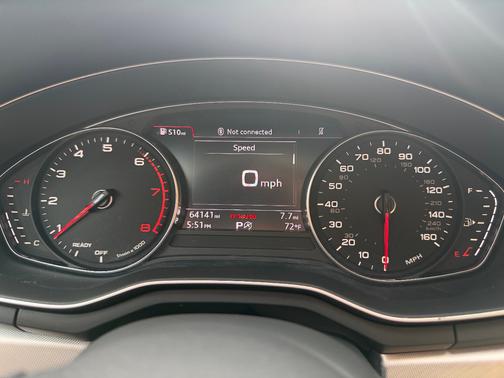 Black 2018 Audi A4 2.0T Premium Plus