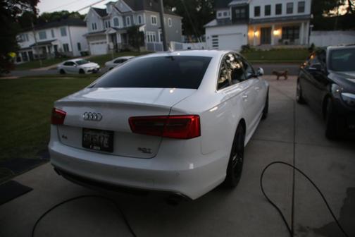 White 2015 Audi A6 3.0T Premium Plus
