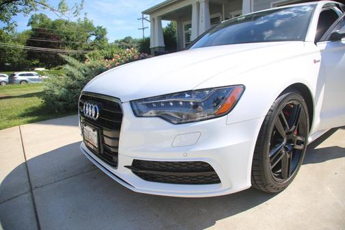 White 2015 Audi A6 3.0T Premium Plus