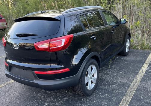 Black 2011 Kia Sportage LX