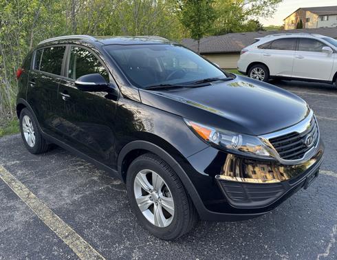 Black 2011 Kia Sportage LX