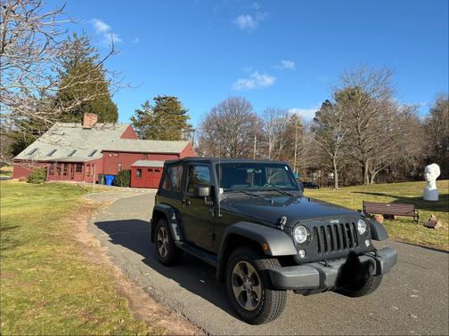 Gray 2017 Jeep Wrangler Sport