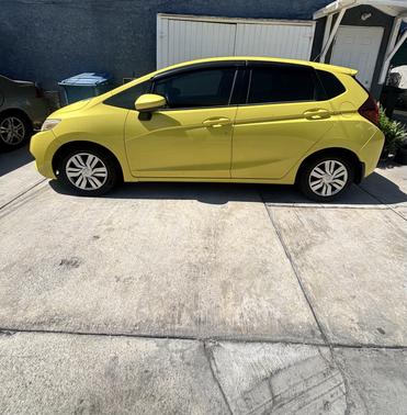 Yellow 2015 Honda Fit LX