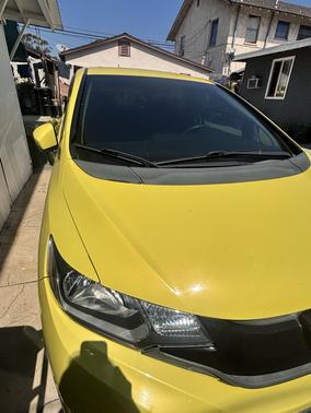 Yellow 2015 Honda Fit LX
