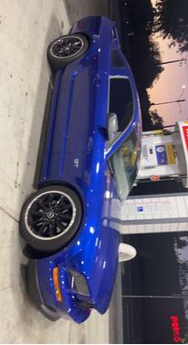 Blue 2005 Ford Mustang GT