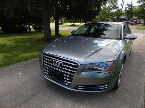 Gray 2013 Audi A8 L 3.0T