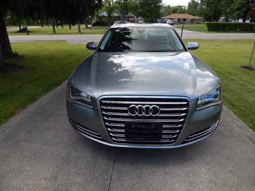 Gray 2013 Audi A8 L 3.0T
