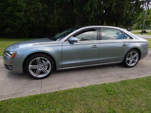 Gray 2013 Audi A8 L 3.0T
