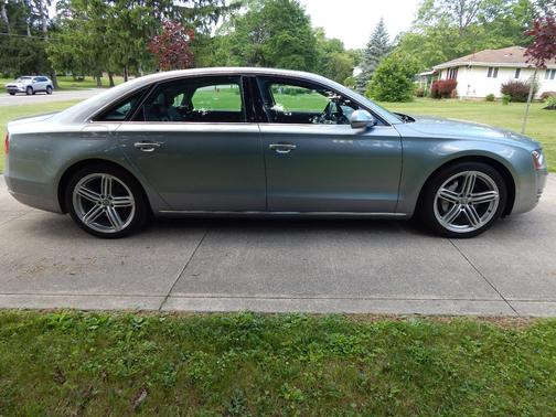 Gray 2013 Audi A8 L 3.0T