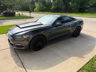 Gray 2016 Ford Mustang GT Premium