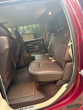 Red 2017 RAM 1500 Longhorn