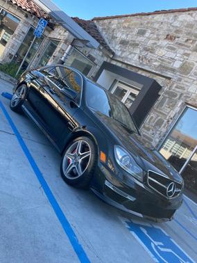 Black 2013 Mercedes-Benz C-Class C 63 AMG