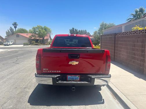 Red 2011 Chevrolet Silverado 1500 LT