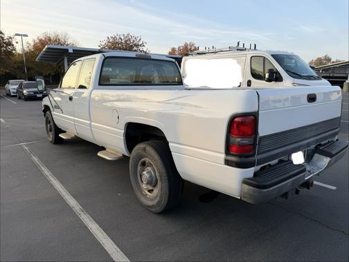 White 1996 Dodge Ram 2500 ST
