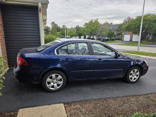 Blue 2008 Kia Optima LX