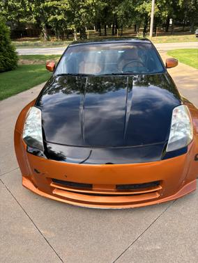 Orange 2005 Nissan 350Z Touring