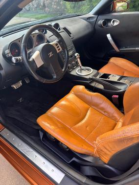 Orange 2005 Nissan 350Z Touring