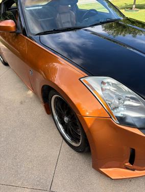 Orange 2005 Nissan 350Z Touring
