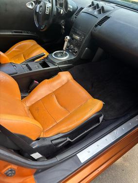 Orange 2005 Nissan 350Z Touring