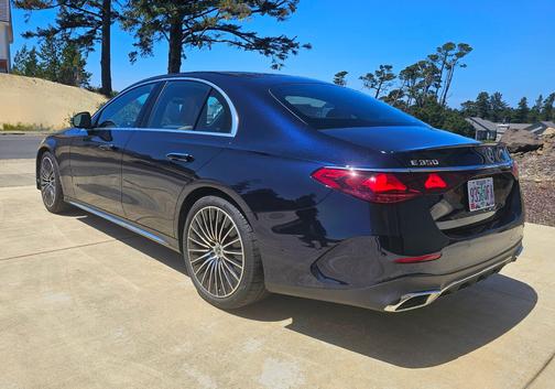 Blue 2026 Mercedes-Benz E-Class 4MATIC