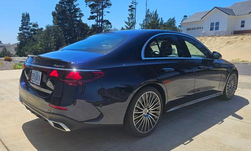 Blue 2026 Mercedes-Benz E-Class 4MATIC