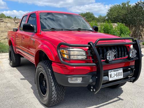 Red 2003 Toyota Tacoma PreRunner