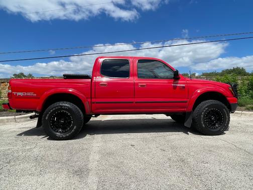 Red 2003 Toyota Tacoma PreRunner