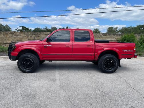 Red 2003 Toyota Tacoma PreRunner