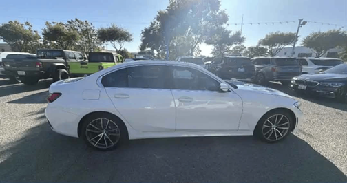 White 2021 BMW 330e Base