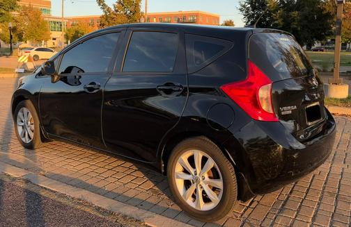 Black 2014 Nissan Versa Note SV