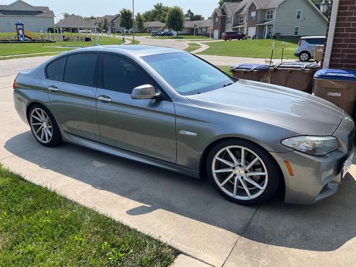 Gray 2011 BMW 535 i