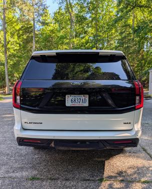 White 2025 Ford Expedition Max Platinum