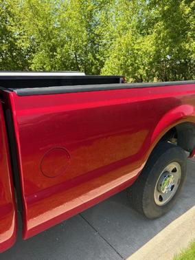 Red 2010 Ford F-250 XL Super Duty