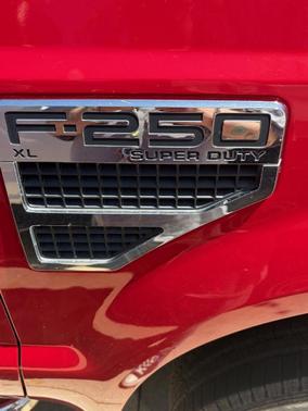 Red 2010 Ford F-250 XL Super Duty