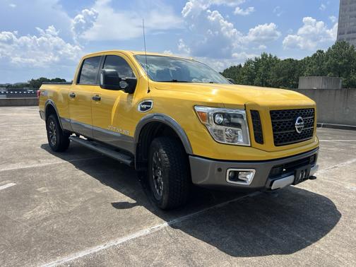 Yellow 2018 Nissan Titan XD S