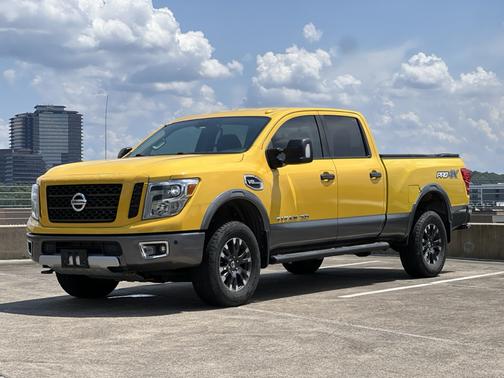 Yellow 2018 Nissan Titan XD S