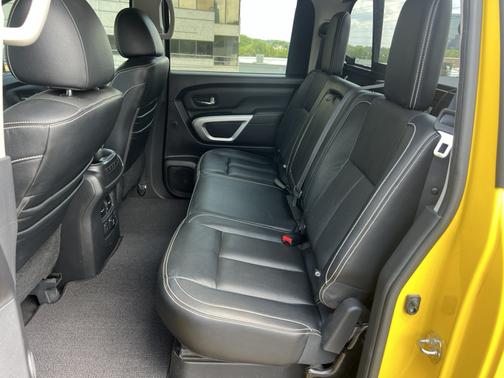 Yellow 2018 Nissan Titan XD S